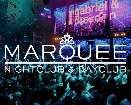 Las Vegas Nightclub, Marquee