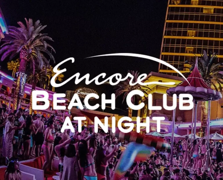 EBC at Night / Encore Beach Club at Night in Las Vegas